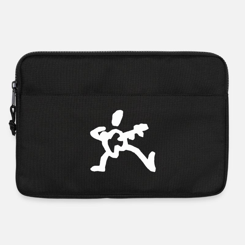 Wilderer-white - Laptoptasche 13" - Schwarz
