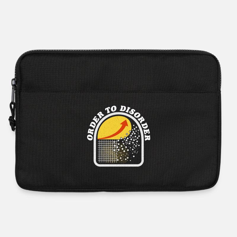 Order to Disorder, Gift for STEM Student, Engineer - Laptop bag 13" - black