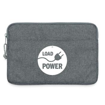 PUISSANCE DE CHARGE - Sacoche pour ordinateur portable 13 pouces - gris chiné - Devant