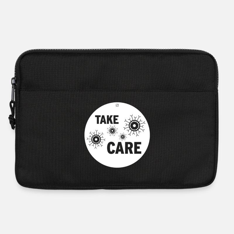 TAKE CARE - Laptop bag 13" - black