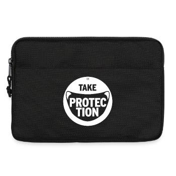TAKE PROTECTION - Laptoptasche 13" - Schwarz - Vorne