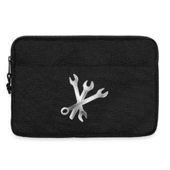 Wrench Set – Tools & Craftsmanship - Laptop bag 13" - black - Front