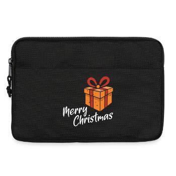 Merry Christmas Gift Design - Laptoptasche 13" - Schwarz - Vorne