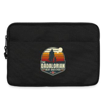 The Dadalorian Mando - Sunset - Best Dad - Badge - Laptop bag 13" - black - Front