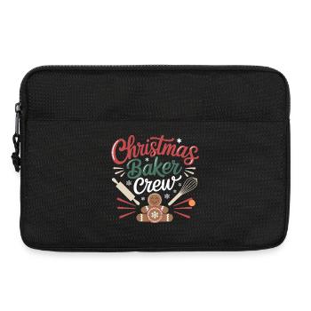 Christmas Baker Crew Weihnachtsbäcker Team - Laptop bag 13" - black - Front