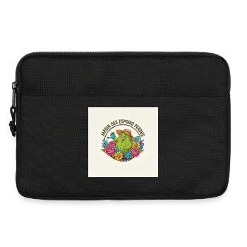 Garten der verlorenen Hoffnungen - Laptoptasche 13" - Schwarz - Vorne