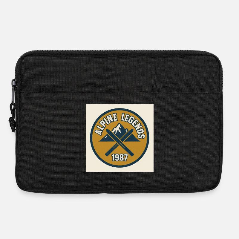 Alpine Legends 1987 Emblem - Laptop bag 13" - black