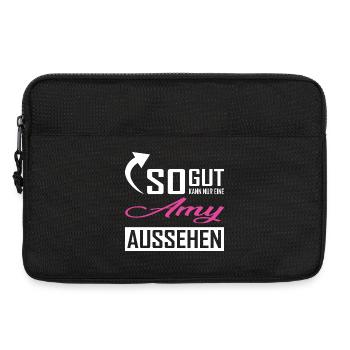 Only an Amy can look so good - Laptop bag 13" - black - Front