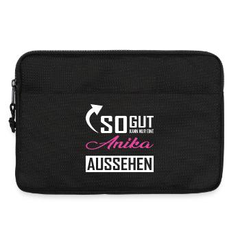 Only an Anika can look so good - Laptop bag 13" - black - Front