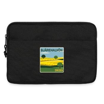 Bjärehalvön Swedish countryside - Laptop bag 13" - black - Front