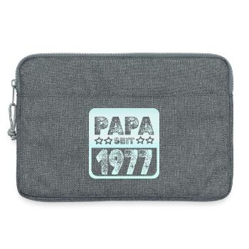 1977 - Laptoptasche 13" - Grau meliert - Vorne