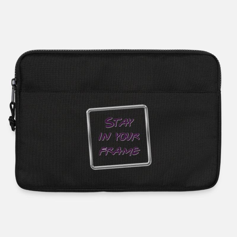 Stay in your frame - Laptoptasche 13" - Schwarz