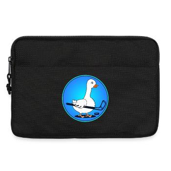 Hockey des Oies - Sacoche pour ordinateur portable 13 pouces - noir - Devant