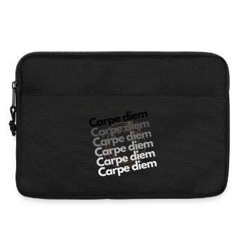 Carpe Diem - Laptop bag 13" - black - Front