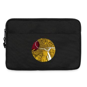 Autoroute des spaghettis - Sacoche pour ordinateur portable 13 pouces - noir - Devant
