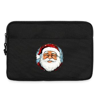 Père Noël - Sacoche pour ordinateur portable 13 pouces - noir - Devant