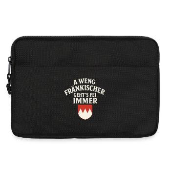 Weng Fränkischer Stolz  - Laptoptasche 13" - Schwarz - Vorne