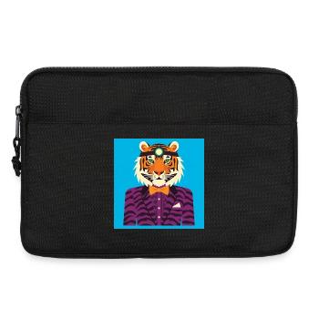 HUMAN TIGER - baby & kids - Sacoche pour ordinateur portable 13 pouces - noir - Devant
