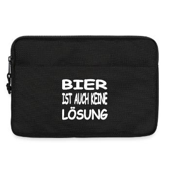 Bière - Sacoche pour ordinateur portable 13 pouces - noir - Devant