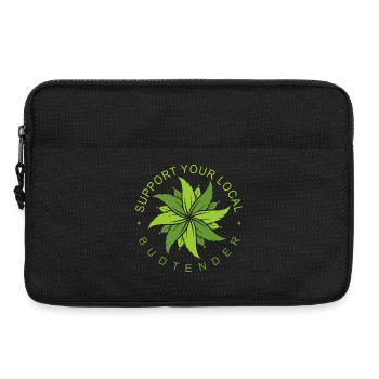 Funny Stoner Outfits - Laptop bag 13" - black - Front