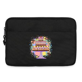 Gâteau - Sacoche pour ordinateur portable 13 pouces - noir - Devant