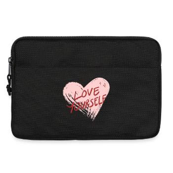 Love Yourself - Laptoptasche 13" - Schwarz - Vorne