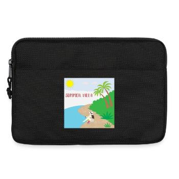 Summer-villa - Laptop bag 13" - black - Front
