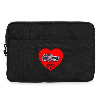Auto - Laptoptasche 13" - Schwarz - Vorne