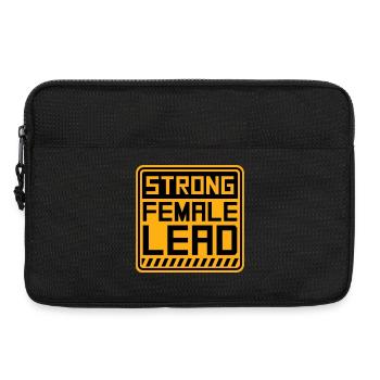 Strong Female Lead Feminismus Empowerment Frauen - Laptoptasche 13" - Schwarz - Vorne