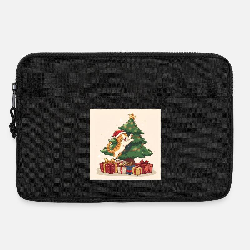 Cat Playtime - Laptoptasche 13" - Schwarz