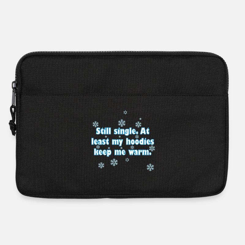 Winter - Laptoptasche 13" - Schwarz