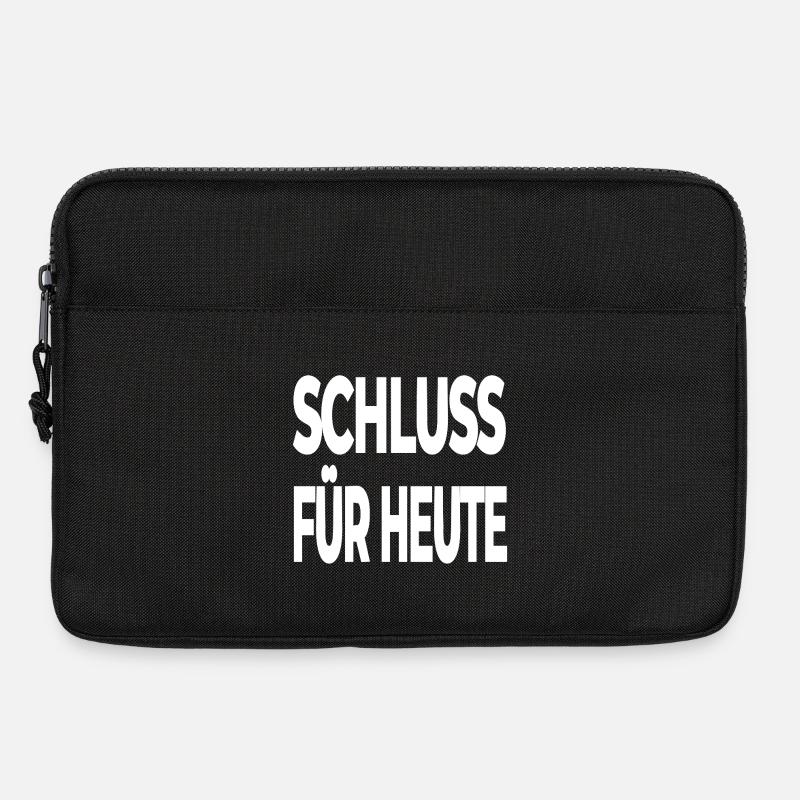 Feierabend - Laptoptasche 13" - Schwarz