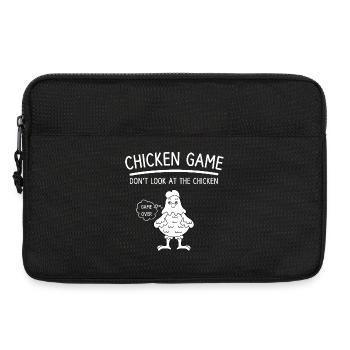 Chicken Game Humor Gamer - Laptop bag 13" - black - Front