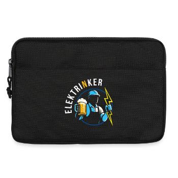 Elektrinker – Électricien drôle avec un jeu de mots - Sacoche pour ordinateur portable 13 pouces - noir - Devant