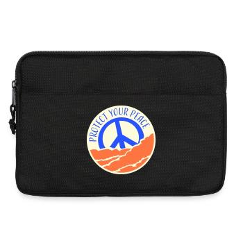 Protect Your Peace Mentale Gesundheit Achtsamkeit - Laptoptasche 13" - Schwarz - Vorne