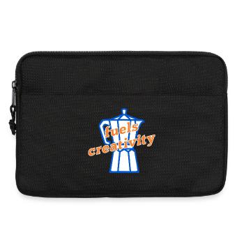 Coffee Creativity - Laptop bag 13" - black - Front