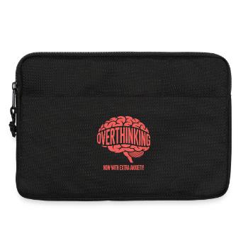Overthinking, now with extra Anxiety! - Laptop bag 13" - black - Front