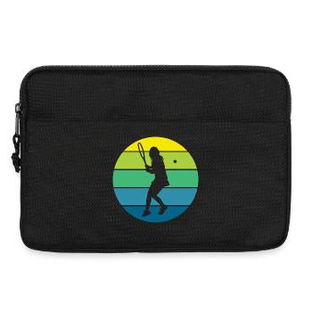 tennis - Sacoche pour ordinateur portable 13 pouces - noir - Devant