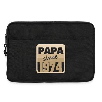 Père 1974 - Sacoche pour ordinateur portable 13 pouces - noir - Devant