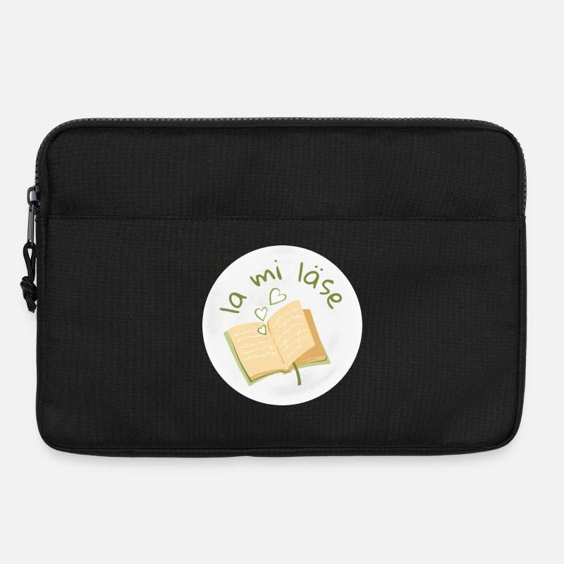 la mi läse - Laptoptasche 13" - Schwarz