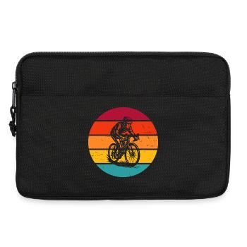 Roadbike Vibes für Rennrad - Laptoptasche 13" - Schwarz - Vorne