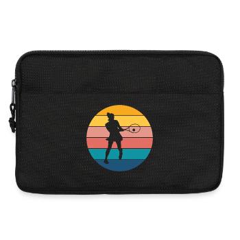 tennis - Sacoche pour ordinateur portable 13 pouces - noir - Devant