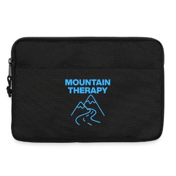 Mountain Therapy, Berge sind meine Thepie - Laptoptasche 13" - Schwarz - Vorne