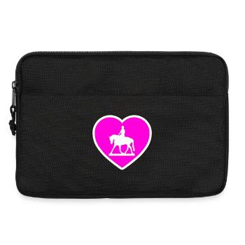 horses - Laptop bag 13" - black - Front