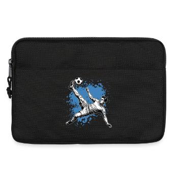 Soccer Shot Overhead Kick Goal Side Kick - Laptop bag 13" - black - Front