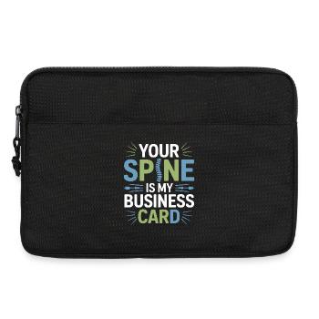 Licensed DC Expert Spinal Alignment Clinical - Laptop bag 13" - black - Front