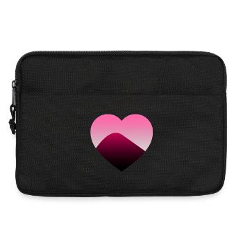 Liebe - Laptoptasche 13" - Schwarz - Vorne