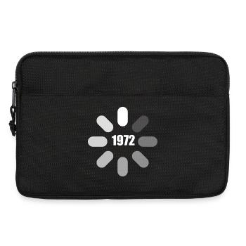 1972 Birthday 1972 Birthday Ideas - Laptop bag 13" - black - Front
