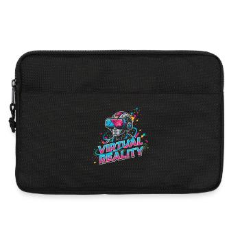 Virtuelle Realität SciFi - Laptoptasche 13" - Schwarz - Vorne