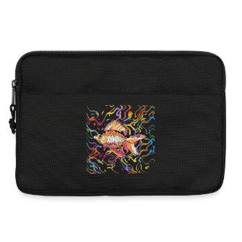 Fisch - Laptoptasche 13" - Schwarz - Vorne